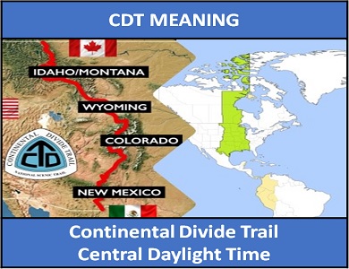 meaning of CDT