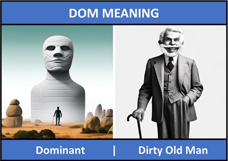 meaning of DOM