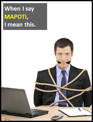 meaning of MAPOTI