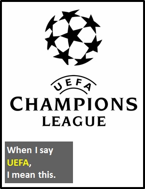 meaning of UEFA