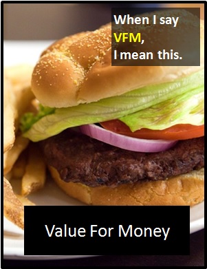 meaning of VFM