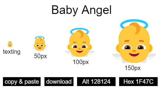 Baby Angel emoji