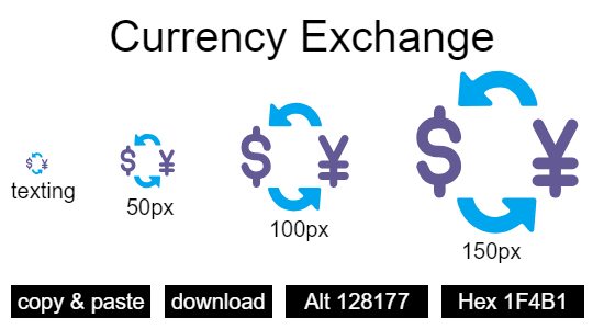 Currency Exchange emoji
