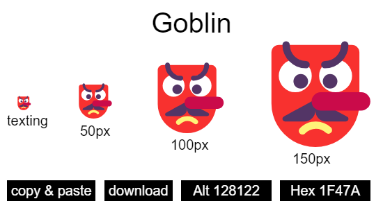Goblin emoji