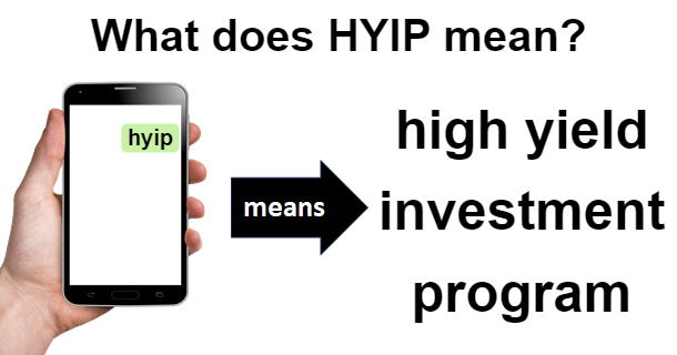 meaning of HYIP