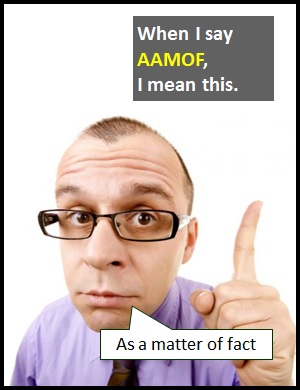 meaning of AAMOF