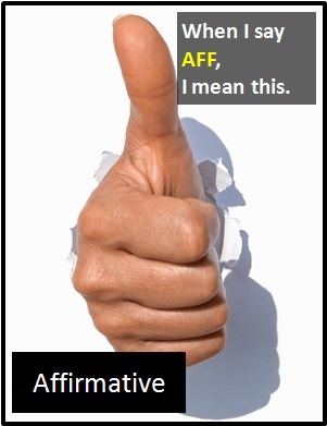 meaning of AFF
