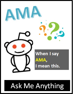 meaning of AMA
