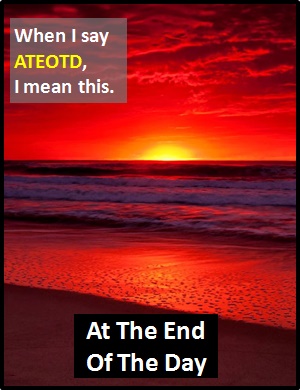 meaning of ATEOTD