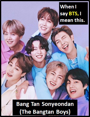 meaning of BTS