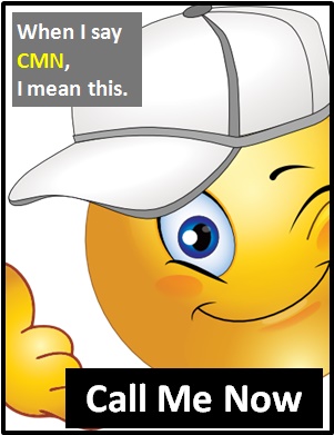 meaning of CMN