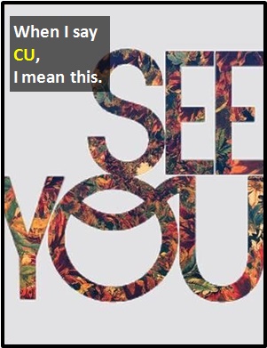 meaning of CU