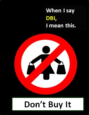 meaning of DBI