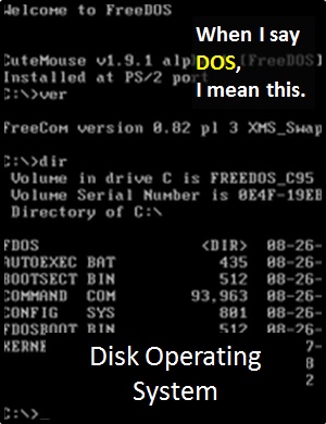 meaning of DOS