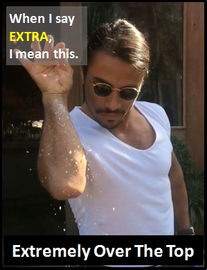 meaning of EXTRA
