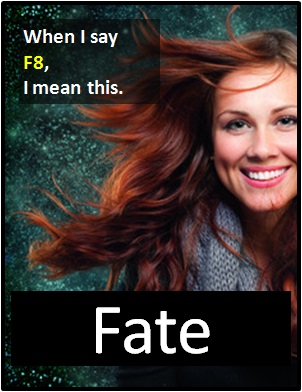 meaning of F8