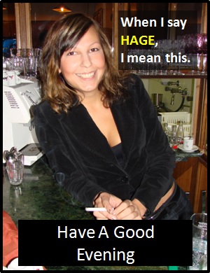 meaning of HAGE