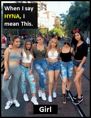 meaning of HYNA
