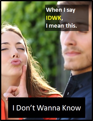 meaning of IDWK