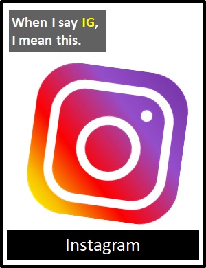meaning of IG
