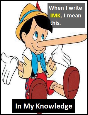meaning of IMK