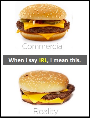 meaning of IRL