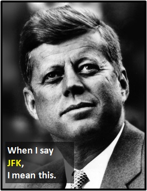 meaning of JFK