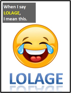 meaning of LOLAGE