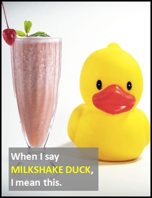meaning of Milkshake Duck
