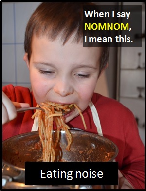 meaning of NOMNOM