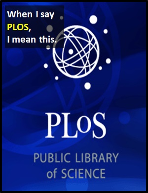 meaning of PLOS