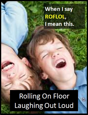 meaning of ROFLOL