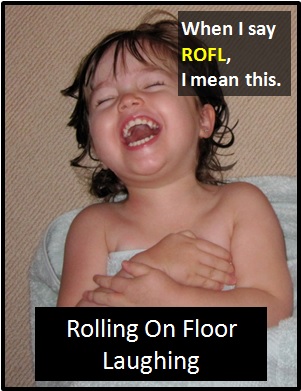 meaning of ROFL