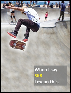 meaning of SK8