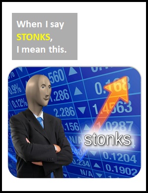 meaning of STONKS