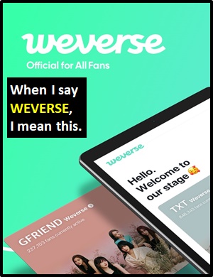 meaning of WEVERSE
