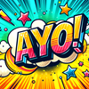 image for ayo, showing the word ayo