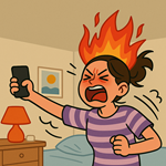 image for Crashing Out, showing an angry person