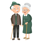 image of grandparents