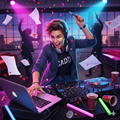 image for Grinding, showing a person partying