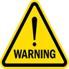 image for NFSW showing a caution sign