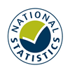 image for ONS showing logo of Office for National Statistics