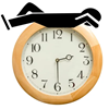 image for TYT of a person relaxing on a clock