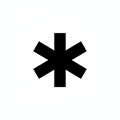 image of an asterisk