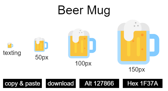 Beer Mug emoji