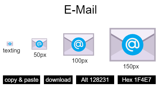 E-Mail emoji