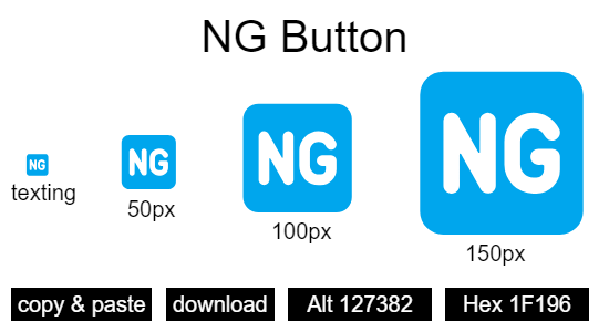 NG Button emoji