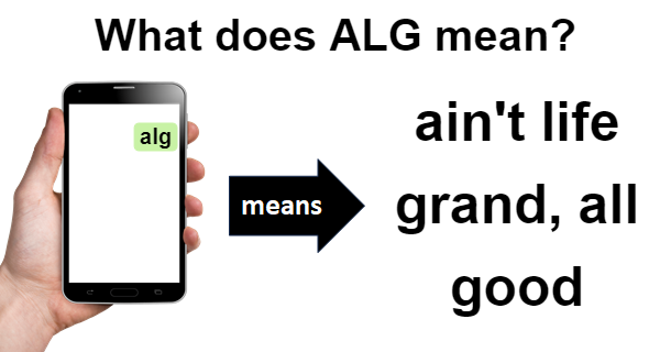meaning of ALG
