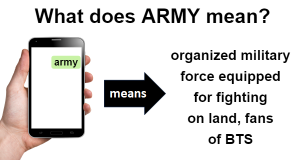 meaning of ARMY